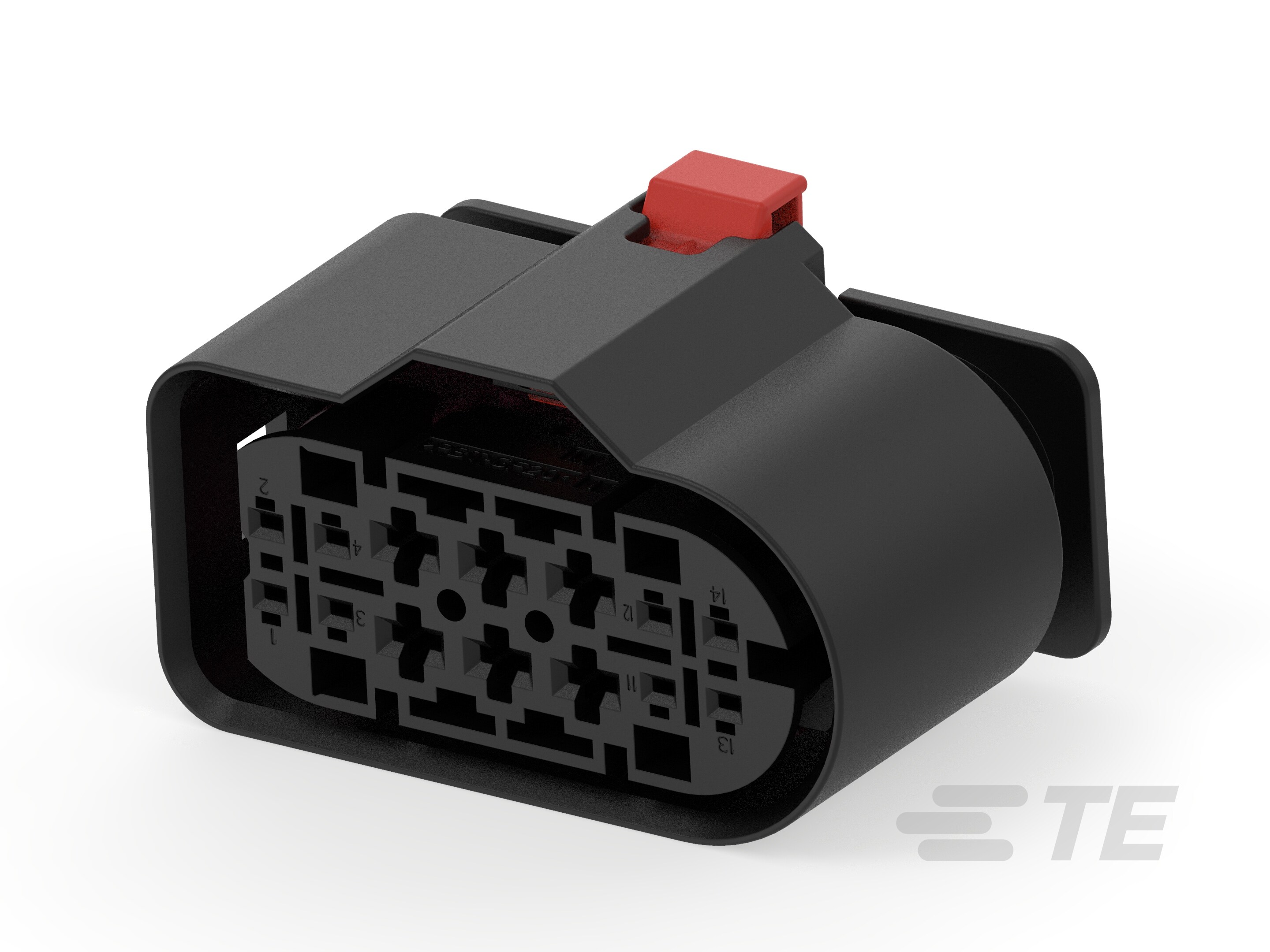 14POS,MIXED,REC HSG,ASSY,SLD-1-2294950-5