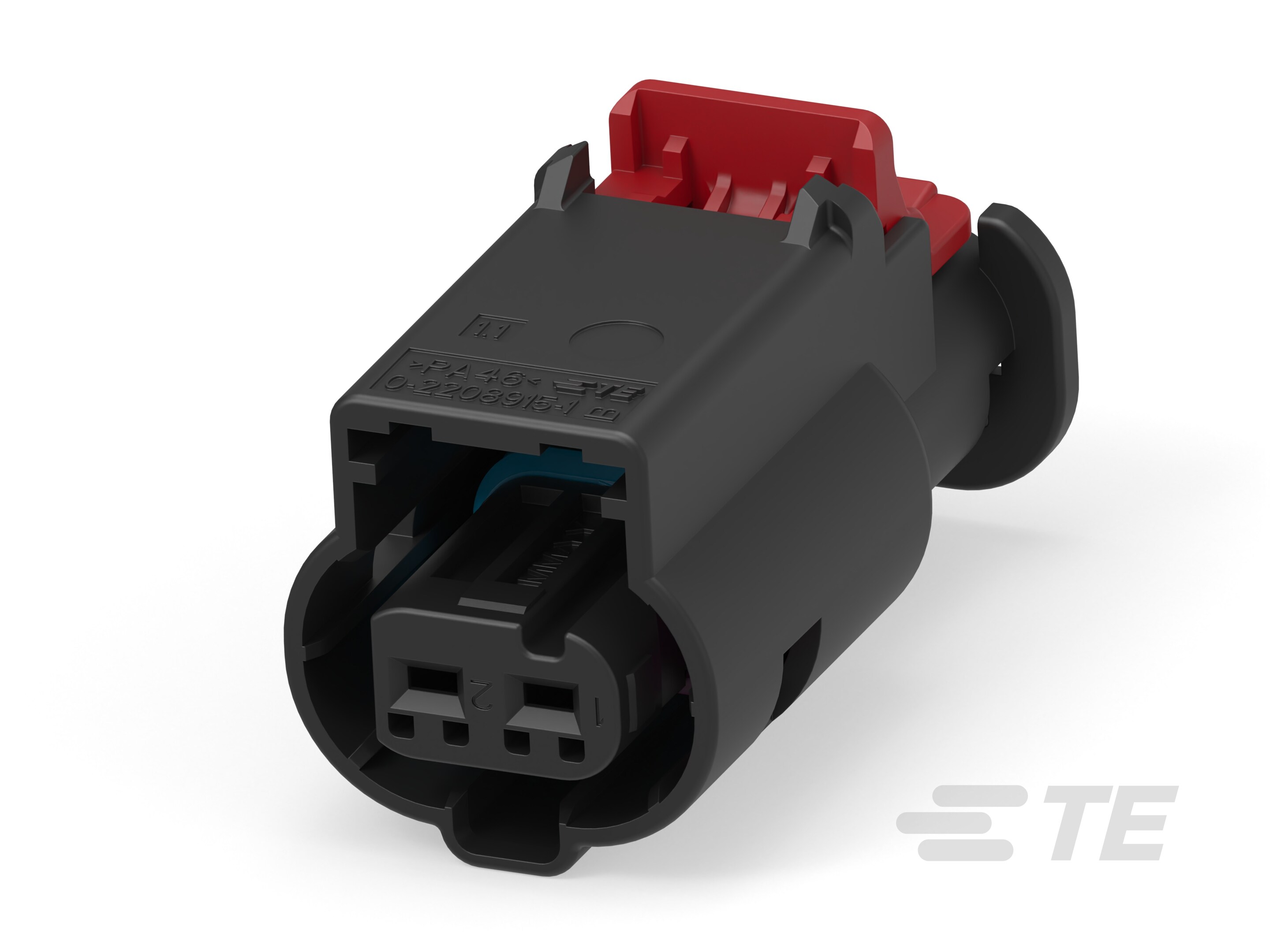 2POS,HPF 1.2,REC HSG,ASSY,SLD-5-2297790-1