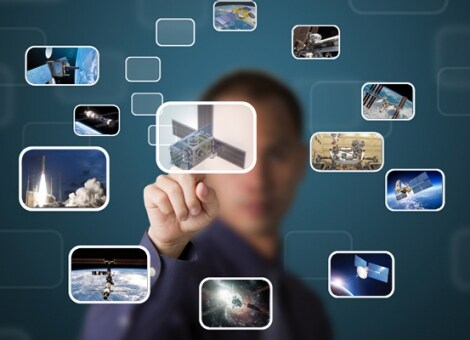 太空应用拼贴画