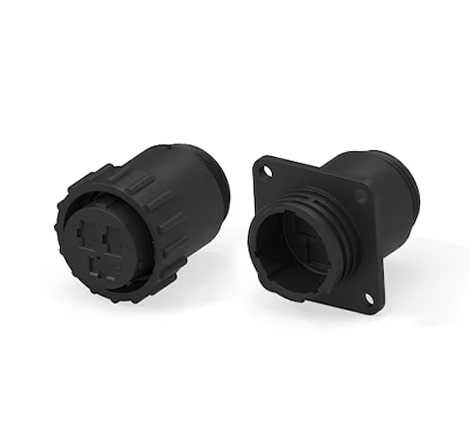 圆形塑料连接器