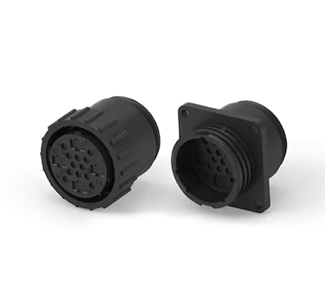 圆形塑料连接器