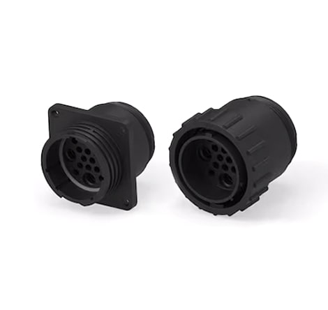 圆形塑料连接器