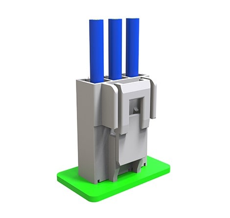 线对板电源连接器