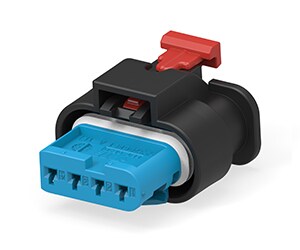 MCON 1.2 NextGen 单排 4POS 直插式母端，密封