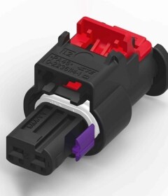 HPF 1.2 连接器，白色背景上带有灰色阴影