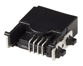 4P 直角 SMT 公端