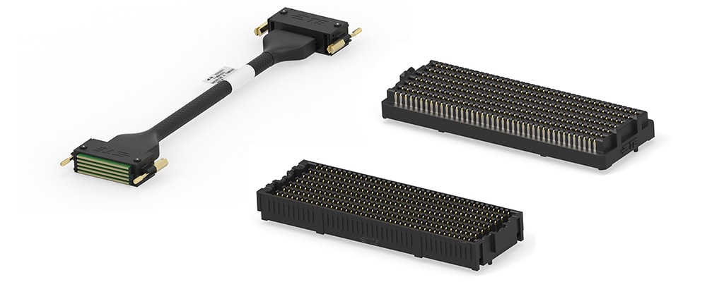 TE Connectivity的56G MezzaWave连接器和电缆组件