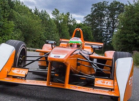 Andretti Technologies TE Connectivity 测试车