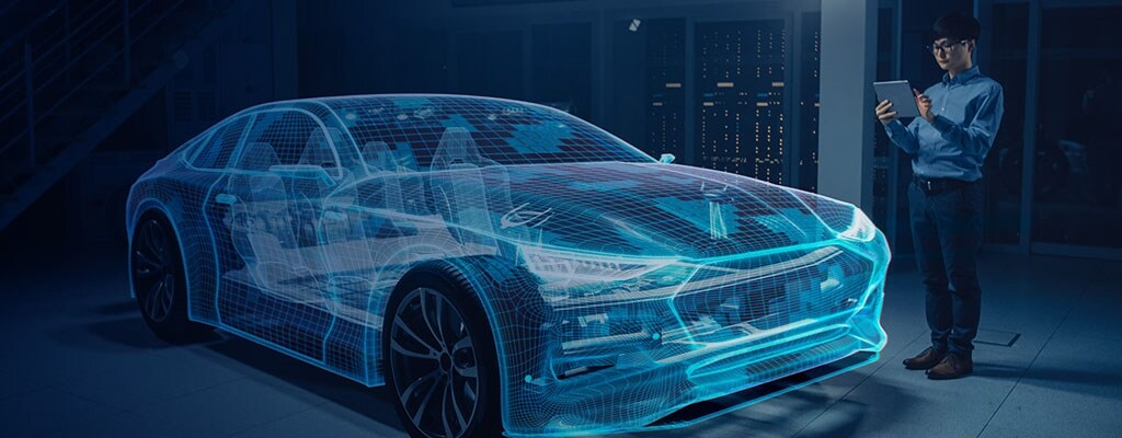 使用 TE 的赛车连接器，可减轻赛车的重量并提供高性能。