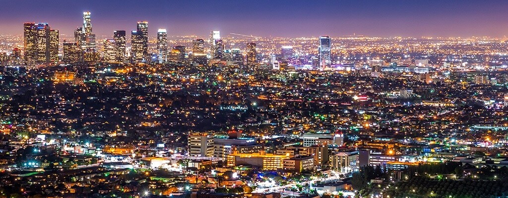 TE 夜空城市灯光