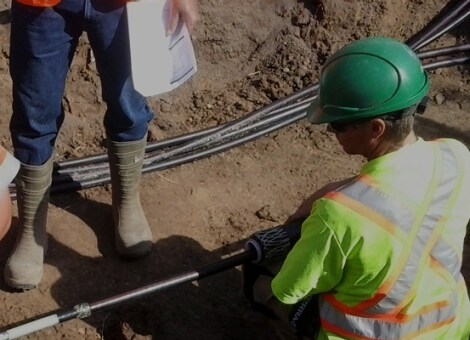 地下电缆附件安装