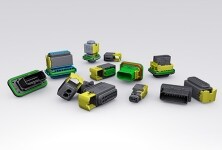 带滑锁、辅助锁及后壳的重型密封连接器系列外壳。