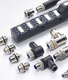 借助 M8/M12 连接器系统实现可靠通信