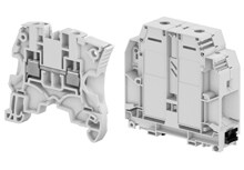 白色背景中的 SNK 螺旋夹接线端子