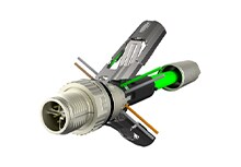 工业 M12 X-code FI 连接器