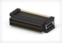 白色背景中的微型堆叠连接器