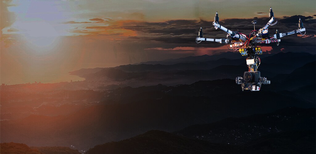 商用和农业无人机